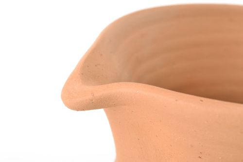 45 oz pitcher 7 inches tall terracotta milk pitcher 1,9 lb - MADEheart.com
