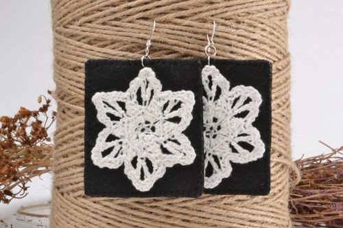 Fabric earrings - MADEheart.com