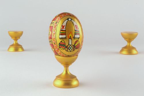 Деревянное пасхальное яйцо - MADEheart.com