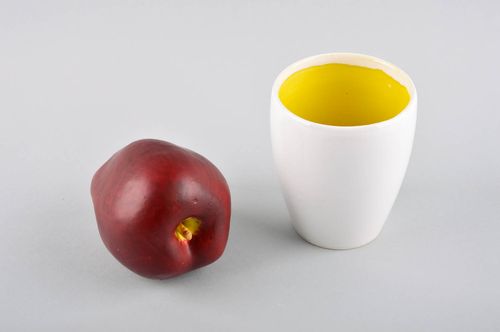 Чайная чашка ручной работы керамическая посуда солнечная оригинальная кружка - MADEheart.com