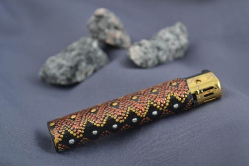 Interesting handmade lighter stylish beautiful accessories unusual present - MADEheart.com