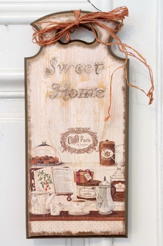 Tábua de corte decorativa Sweet home - MADEheart.com