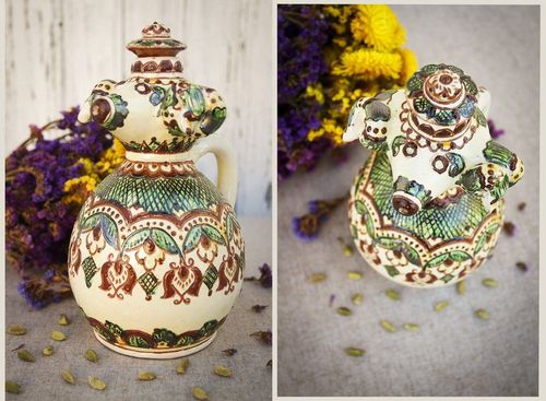 Dekorative keramische Kanne - MADEheart.com