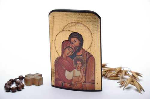 Icon reproduction Sacred Family - MADEheart.com