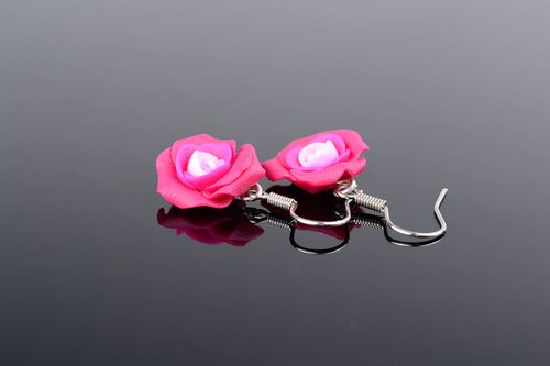 Earrings Roses - MADEheart.com