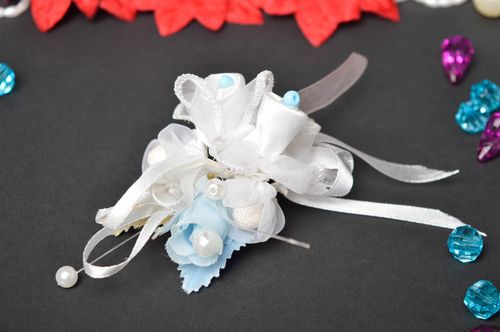 Botonier para el novio artesanal accesorio para boda elegante regalo original - MADEheart.com