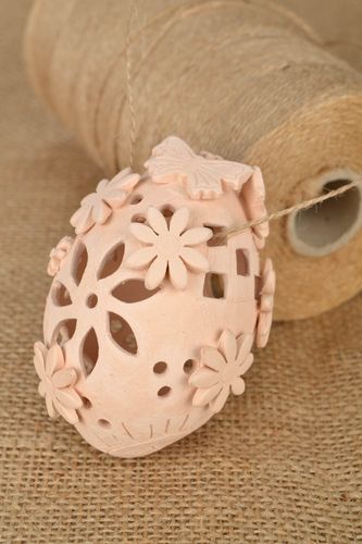 Ovo de Páscoa de cerâmica - MADEheart.com