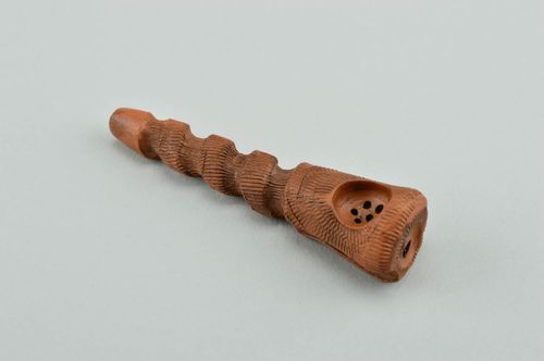 Курительная принадлежность handmade керамический сувенир трубка для курения - MADEheart.com