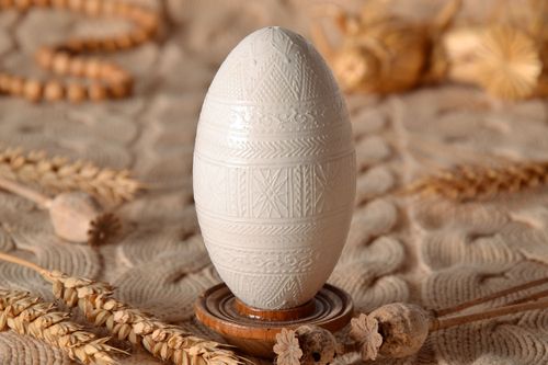 Pysanka de ovo de ganso - MADEheart.com