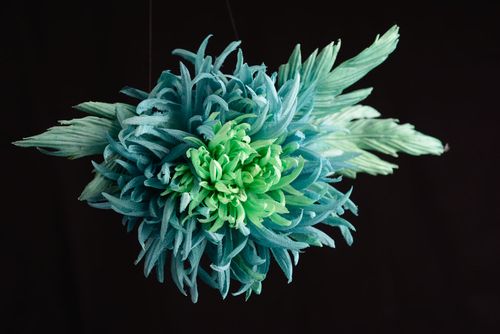 Broche pinza Crisantemo - MADEheart.com