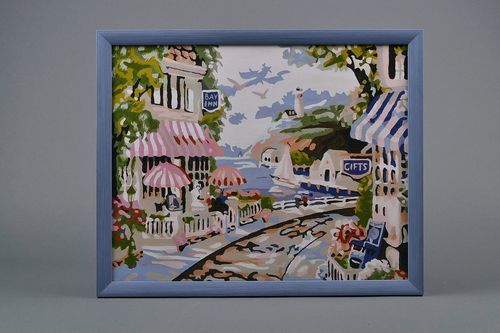 Pintura Avenida a beira-mar - MADEheart.com