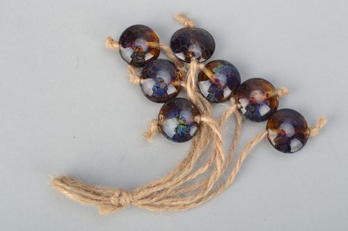 Kit de perles en verre faites main - MADEheart.com