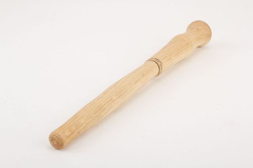 Pestello di legno fatto a mano per pappa di miglio attrezzi da cucina  - MADEheart.com