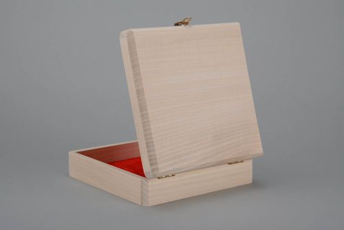 Handmade Roh-Holzschatulle für Dekorierung - MADEheart.com