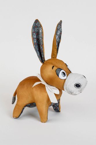Handmade Kuscheltier Esel Designer Stofftier mit Aroma schön für Kinder Geschenk - MADEheart.com