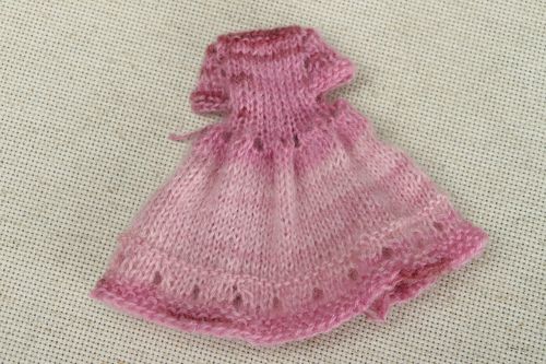 Розовое платье для куклы  - MADEheart.com