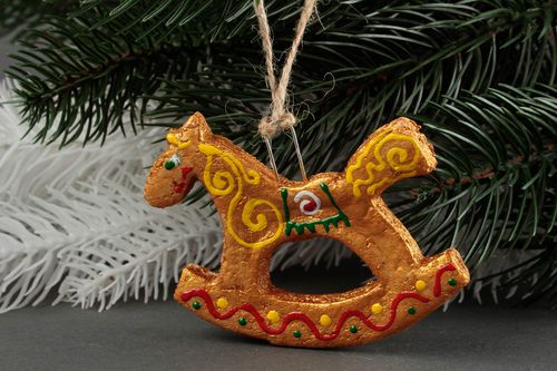 Decoración de Navidad hecha a mano elemento decorativo adorno navideño - MADEheart.com
