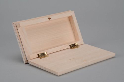 Handmade Roh-Holzschatulle für Dekorierung - MADEheart.com