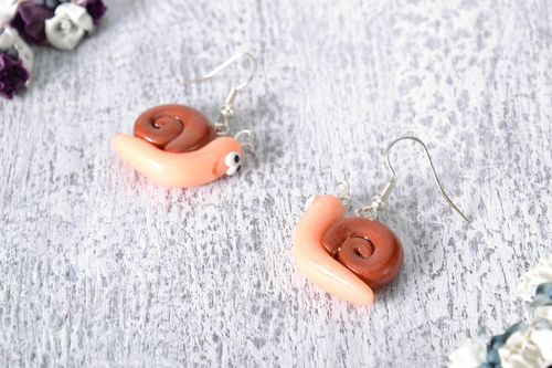 Earrings Snails - MADEheart.com