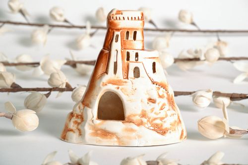 Adorno de cerámica para la pecera Castillo - MADEheart.com