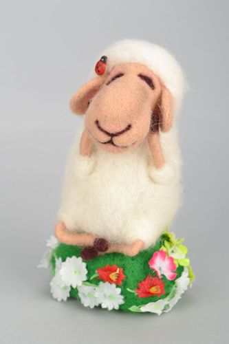 Soft toy Sheep in the Meadow - MADEheart.com