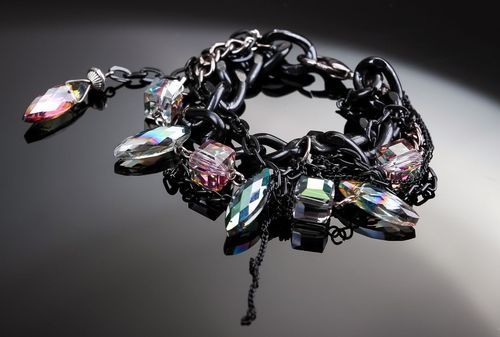 Bracelet avec cristaux  - MADEheart.com