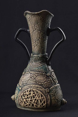 Декор для дома красивая ваза ручной работы керамическая ваза для цветов - MADEheart.com