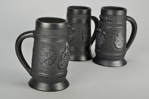 Caneca artesanal para cerveja de cerâmica  - MADEheart.com