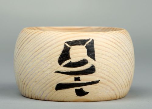 Bracelet avec hiéroglyphe chinois Succès blanc - MADEheart.com