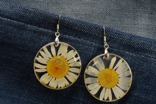 Handcrafted jewelry earrings for girls botanical jewelry gifts for ladies - MADEheart.com
