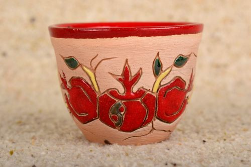 Авторская керамика ручной работы керамический стакан красивая чашка для чая - MADEheart.com