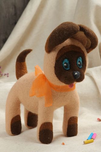 Muñeco de tela artesanal peluche original estiloso juguete para niños bonito - MADEheart.com