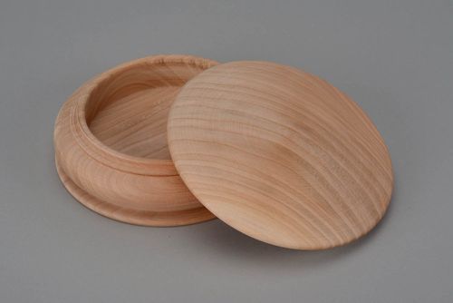Blank for round wooden box - MADEheart.com