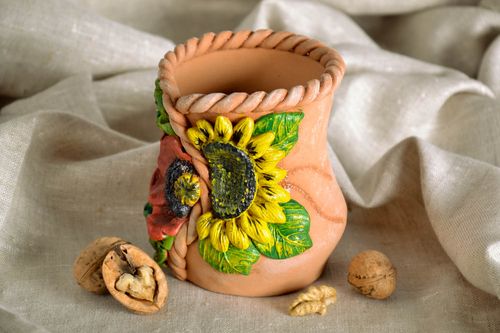 Clay holder for stationery - MADEheart.com