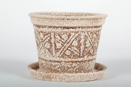 Maceta cerámica “Violeta” - MADEheart.com