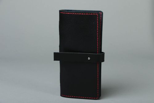 Unusual leather wallet - MADEheart.com