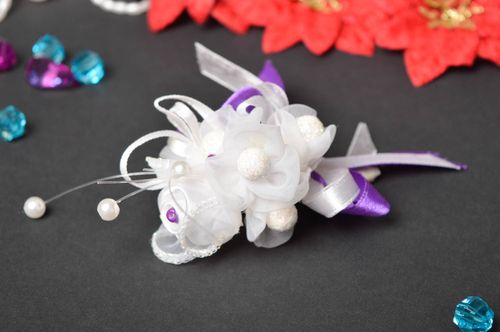 Handmade wedding accessories unusual wedding jewelry designer wedding brooch - MADEheart.com