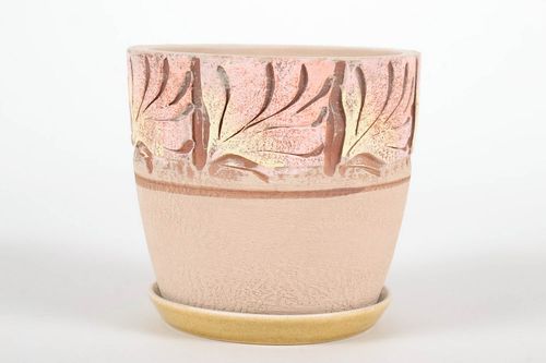 Pote para flores de cerâmica - MADEheart.com