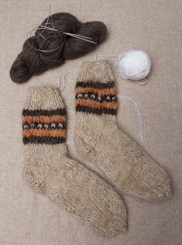 Warm mens socks - MADEheart.com