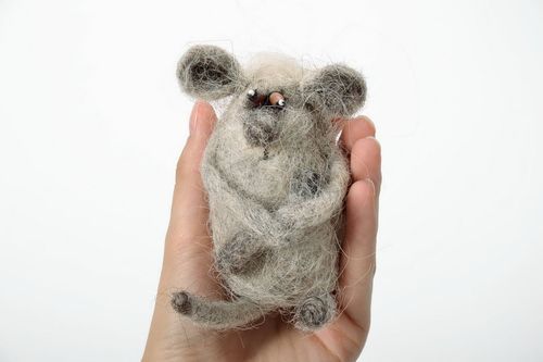 Brinquedo de lã Macaco - MADEheart.com