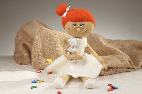 Валяная кукла ручной работы - MADEheart.com