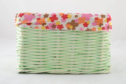 Paper woven basket - MADEheart.com