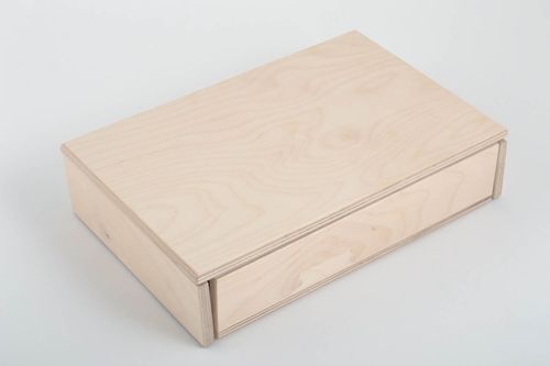 Unusual handmade diy wooden blank box decoupage ideas creative work ideas - MADEheart.com
