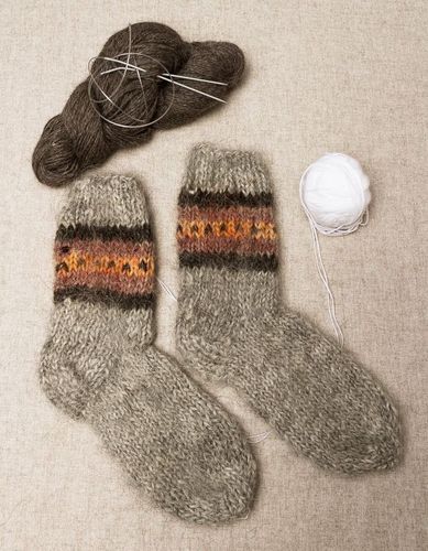 Chaussettes en laine pour femmes - MADEheart.com