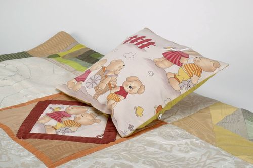 Jogo de cama infantil artesanal - MADEheart.com