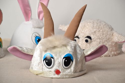 Chapeau chèvre pour déguiser enfant  - MADEheart.com