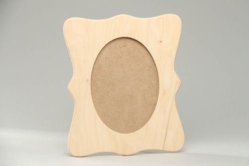 Craft blank Wooden photo frame - MADEheart.com