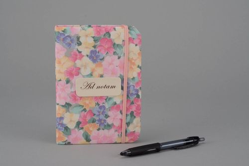 Flavored notebook Floral - MADEheart.com
