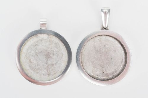 Fornitura para bisutería de metal artesanal conjunto de 2 piezas - MADEheart.com