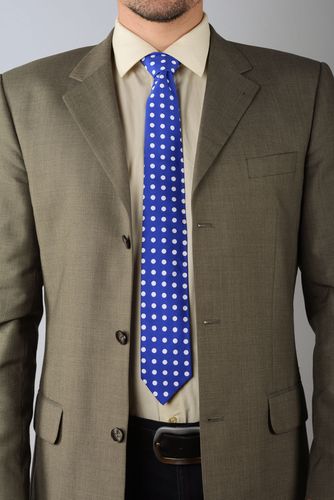 Unusual cotton tie - MADEheart.com